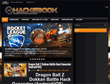 Tablet Screenshot of hacksbook.com